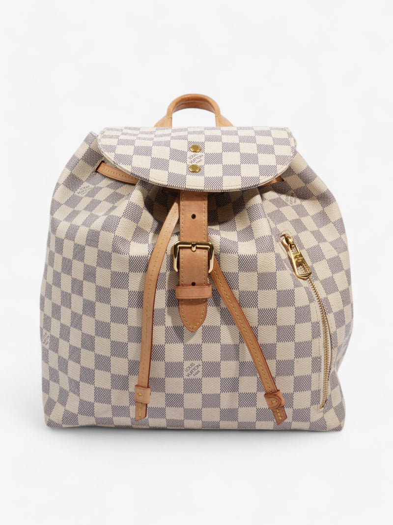  Louis Vuitton Sperone Backpack Damier Azur Coated Canvas