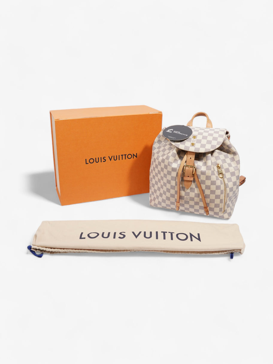 Louis Vuitton Sperone Backpack Damier Azur Coated Canvas Image 12