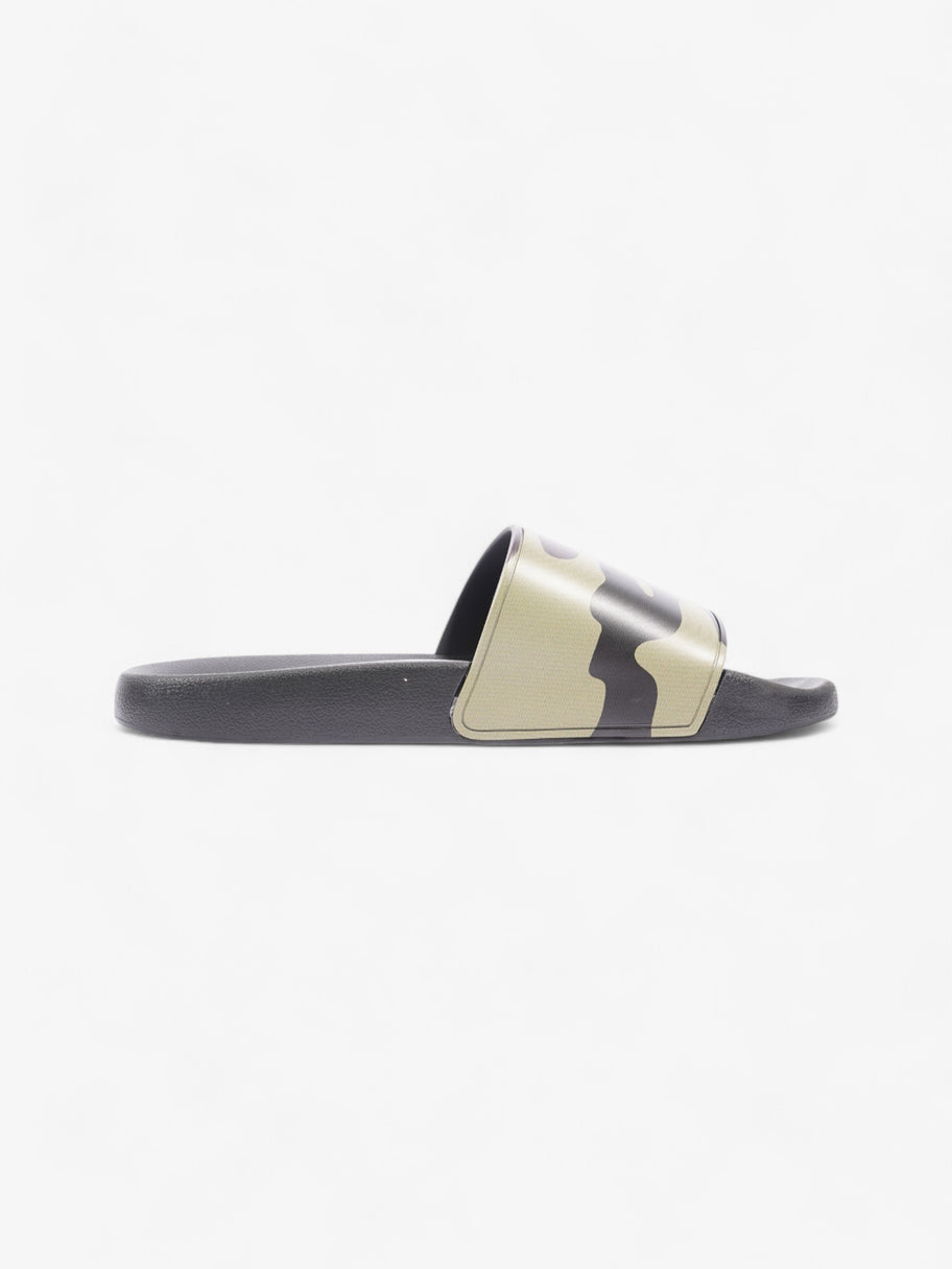 Burberry Camo Slides Khaki / Black Rubber EU 41 UK 7 Image 4