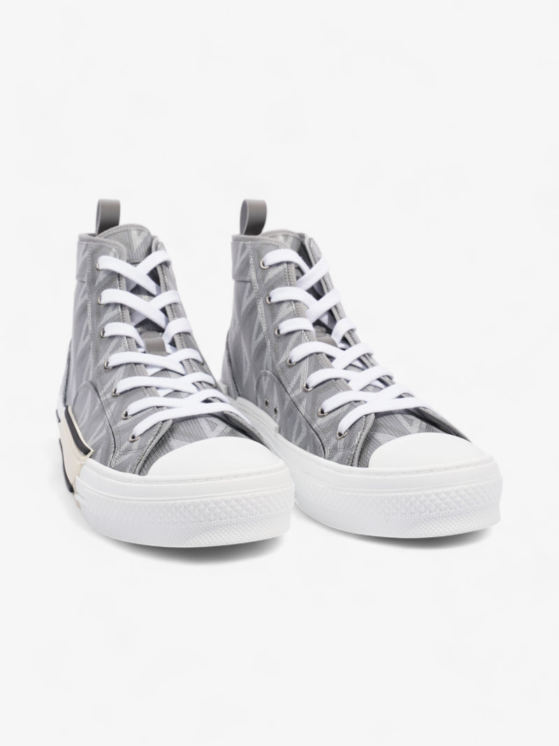  B23 CD Diamond Sneakers Grey / White Canvas EU 44 UK 10