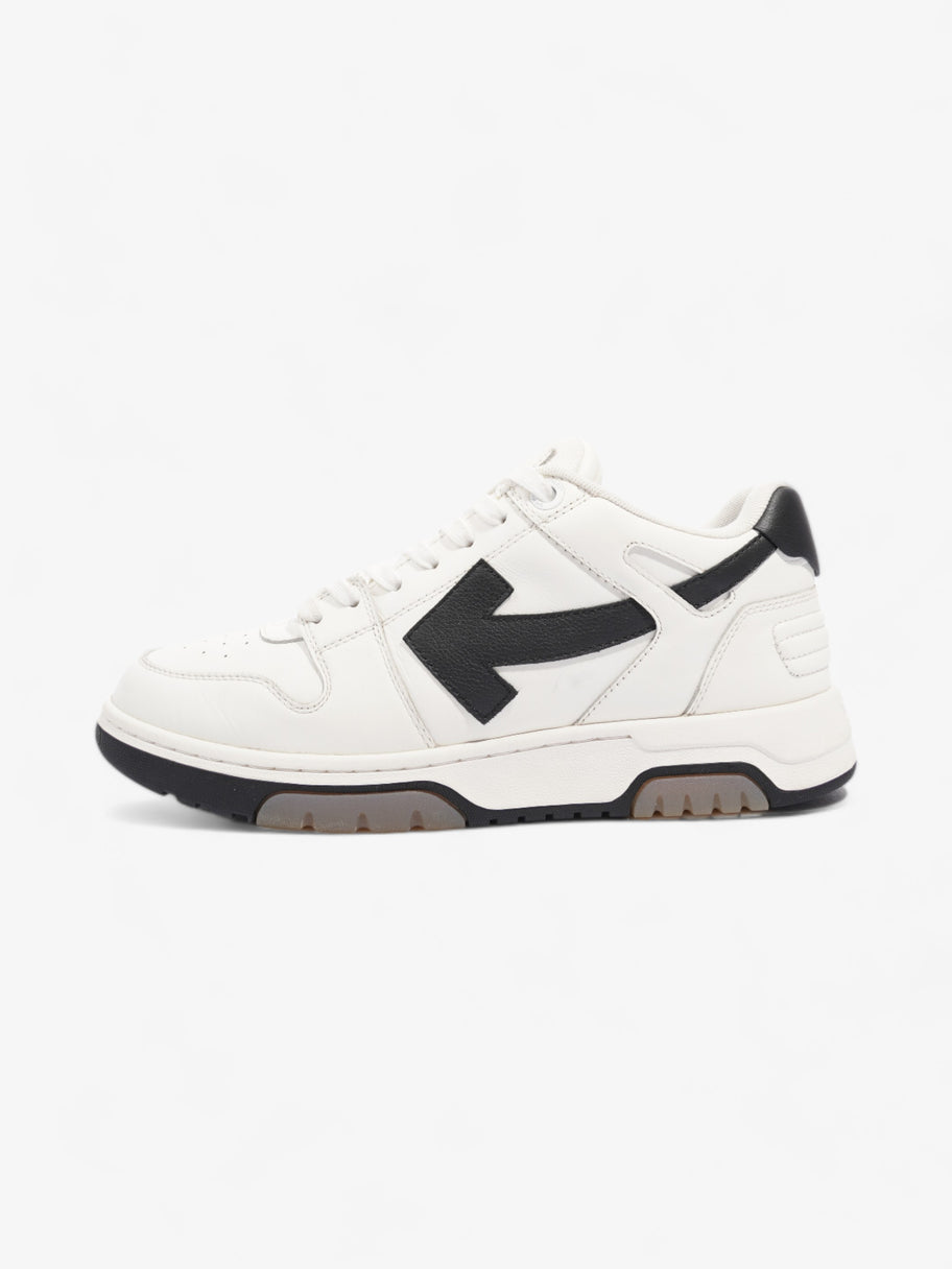 Off White Out Of Office Sneakers White / Black / Blue Leather EU 42 UK 8 Image 5