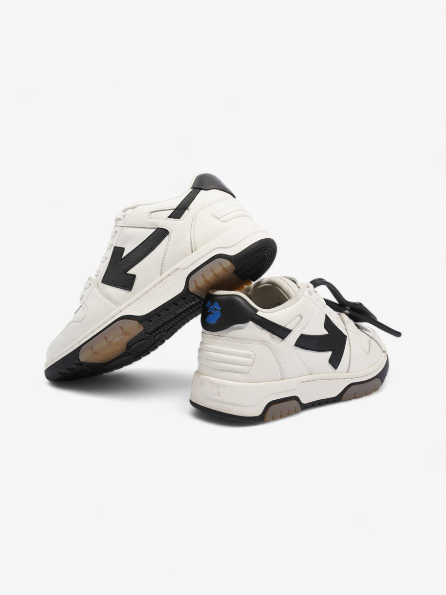 Off White Out Of Office Sneakers White / Black / Blue Leather EU 42 UK 8 Image 9