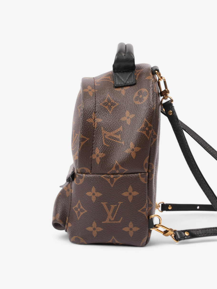 Louis Vuitton Palm Springs Monogram / Black Coated Canvas Mini Image 3