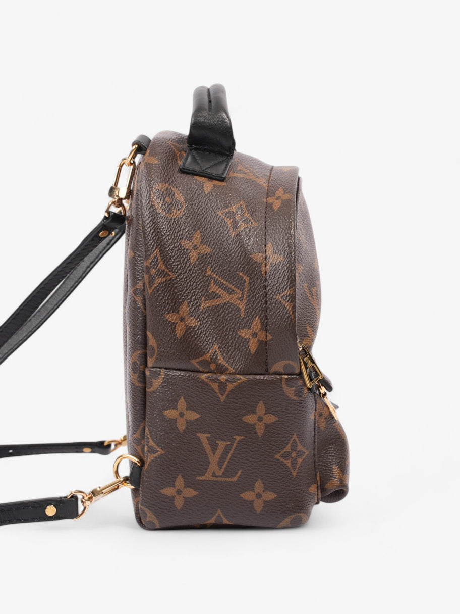 Louis Vuitton Palm Springs Monogram / Black Coated Canvas Mini Image 5