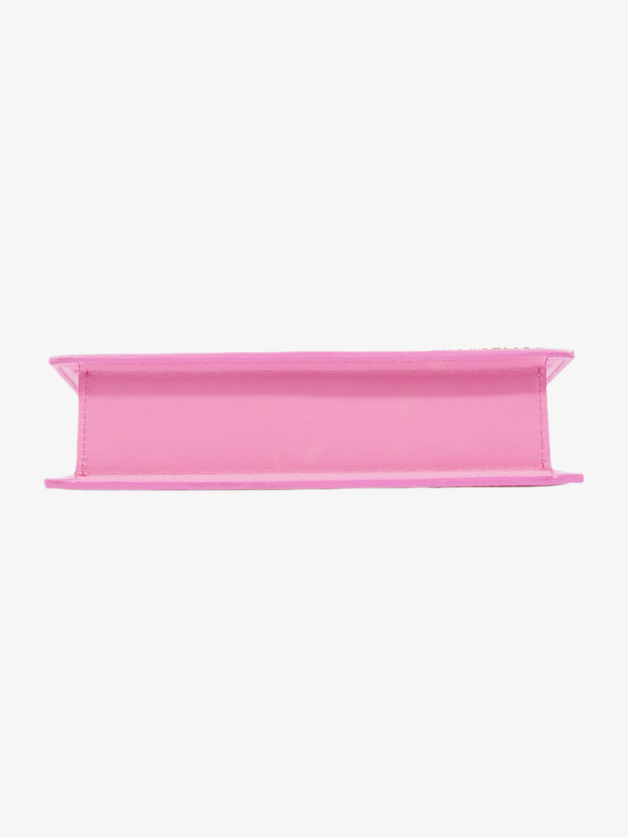 Jacquemus Le Chiquito Long Pink Leather Image 6