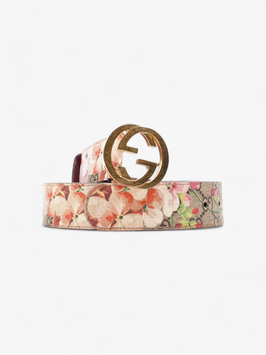 Gucci Interlocking G Belt GG Supreme Floral Coated Canvas 80cm 32 Luxe Collective