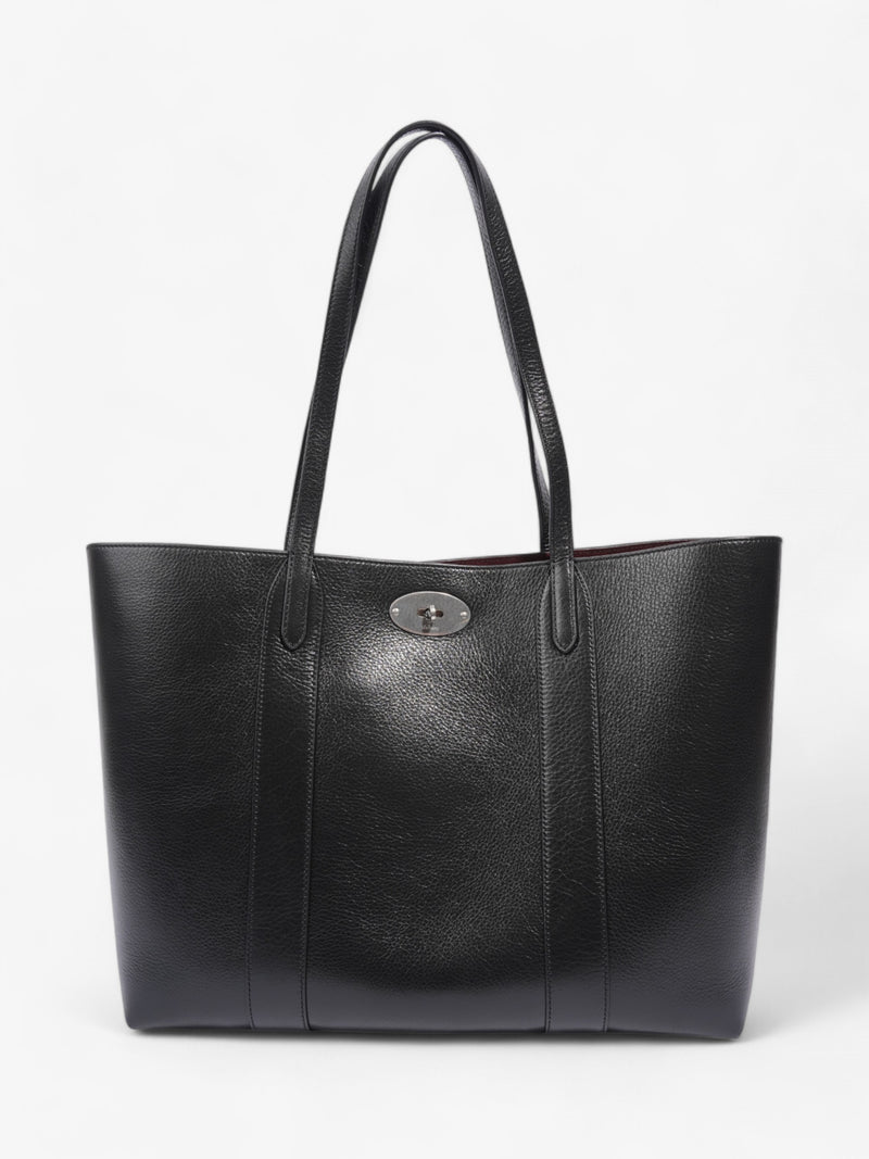  Mulberry Bayswater Tote Black Grained Leather