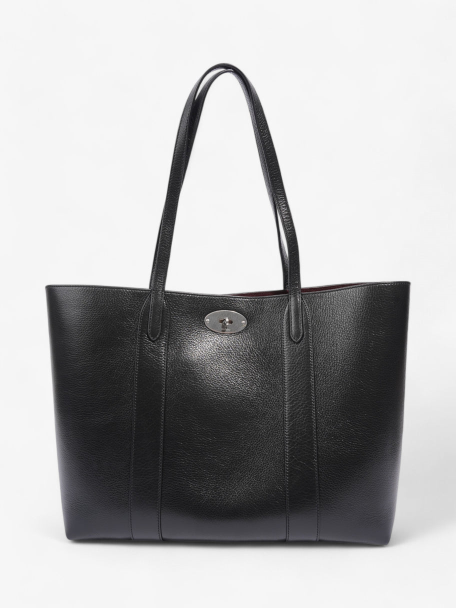 Mulberry Bayswater Tote Black Grained Leather Luxe Collective