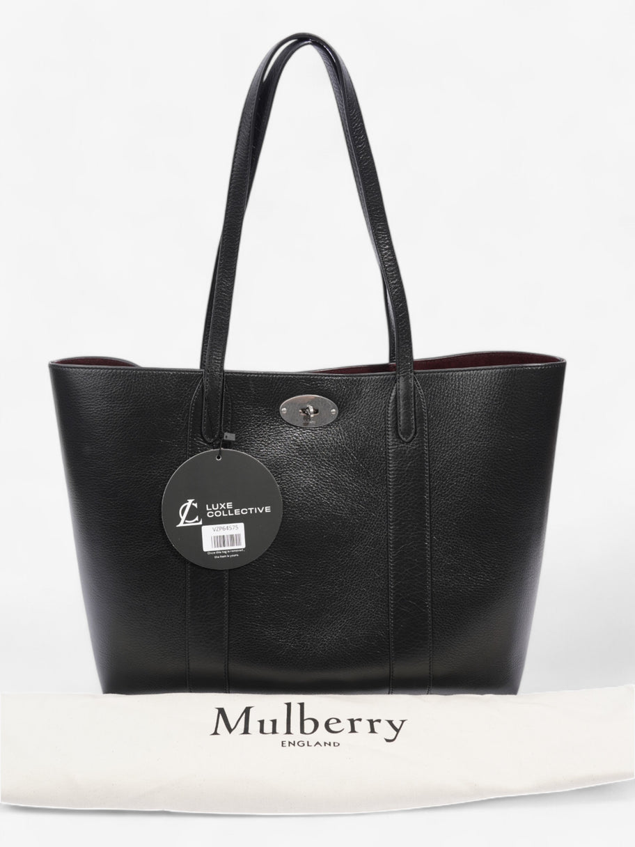 Mulberry Bayswater Tote Black Grained Leather Image 9