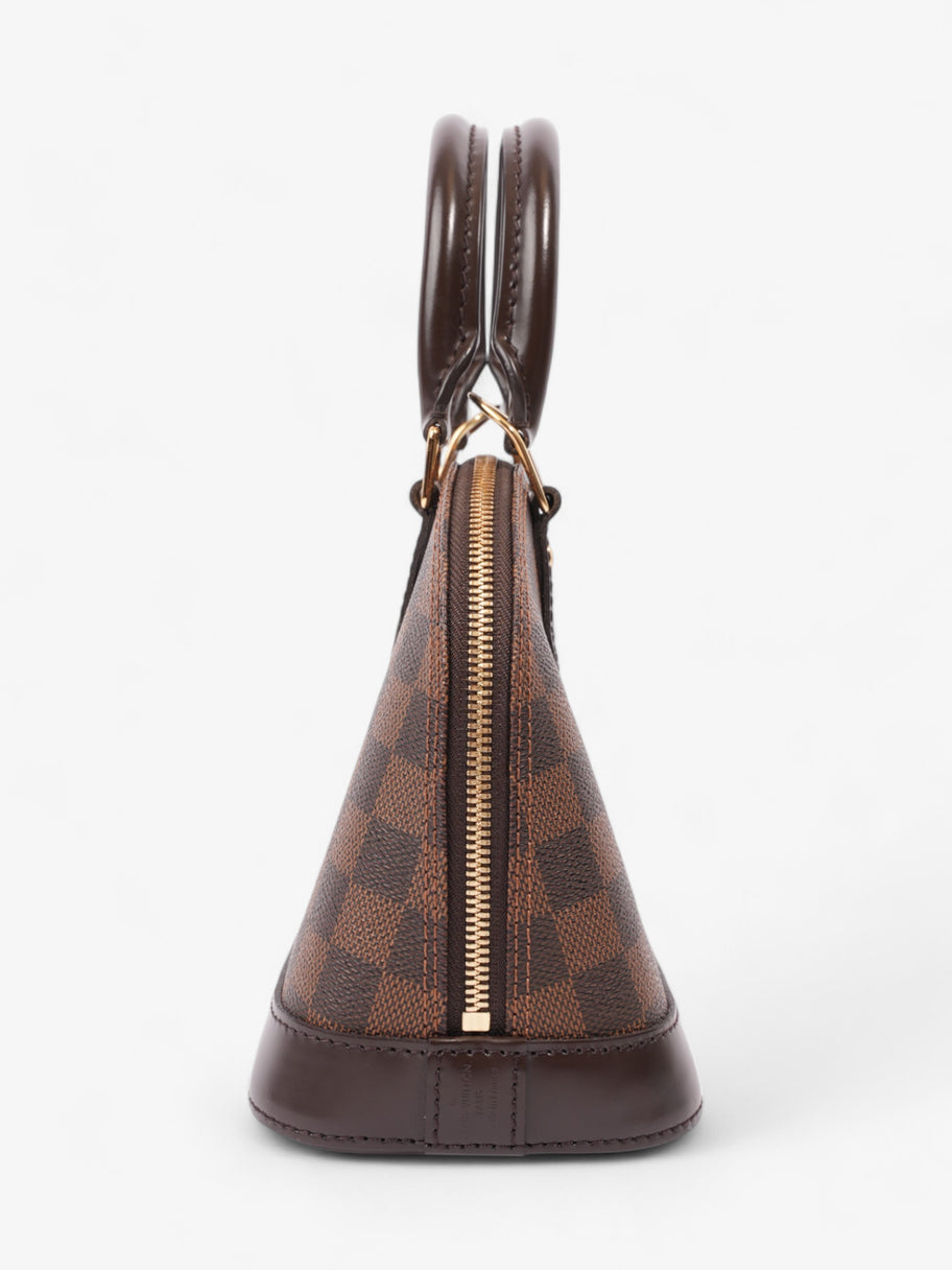 Louis Vuitton Alma Damier Ebene Coated Canvas BB Image 3