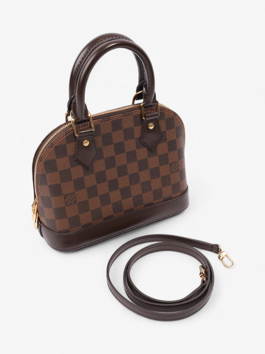 Louis Vuitton Alma Damier Ebene Coated Canvas BB Image 7