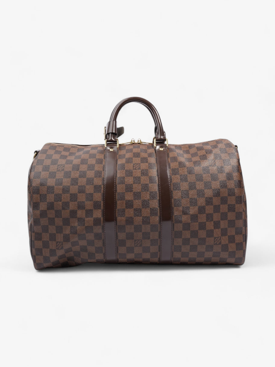 Louis Vuitton Keepall Bandouliere Damier Ebene Coated Canvas 45 Image 4