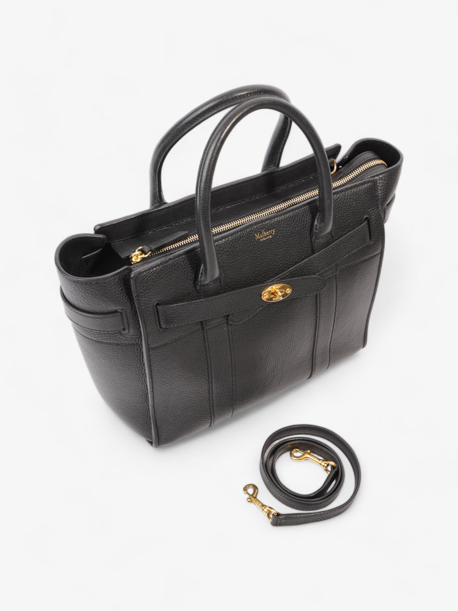 Mulberry Zipped Bayswater Black Leather Small Image 7