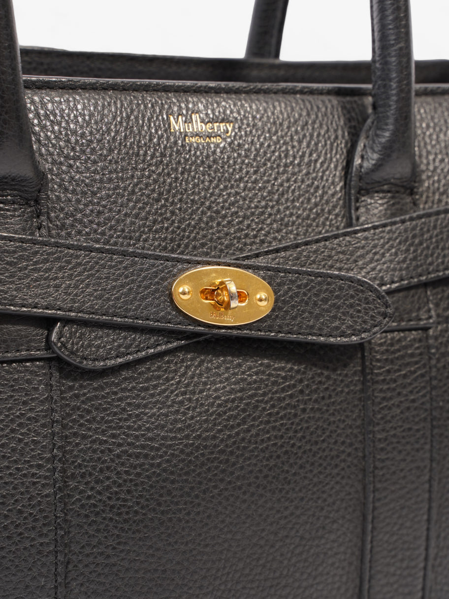 Mulberry Zipped Bayswater Black Leather Small Image 8