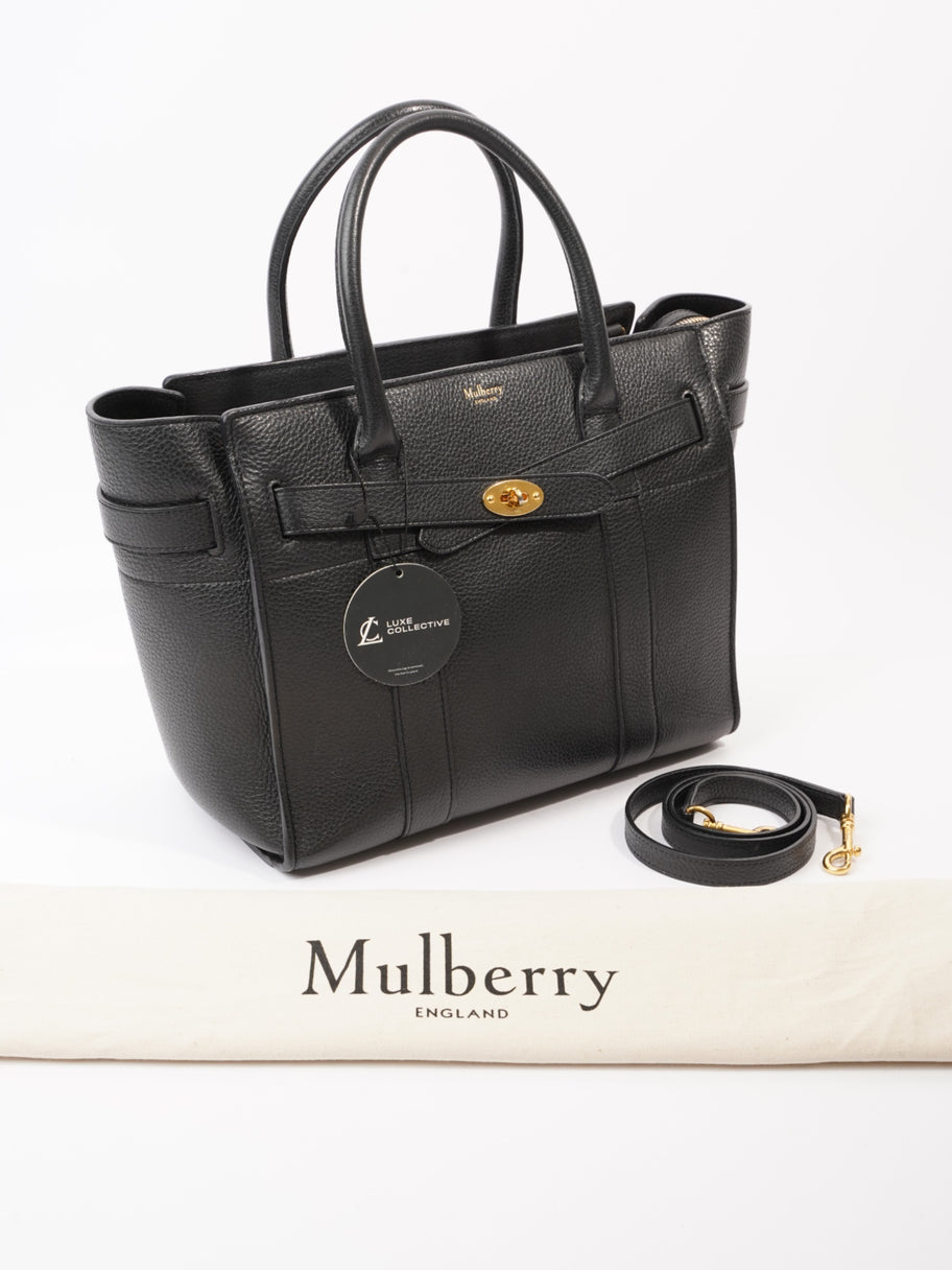 Mulberry Zipped Bayswater Black Leather Small Image 10