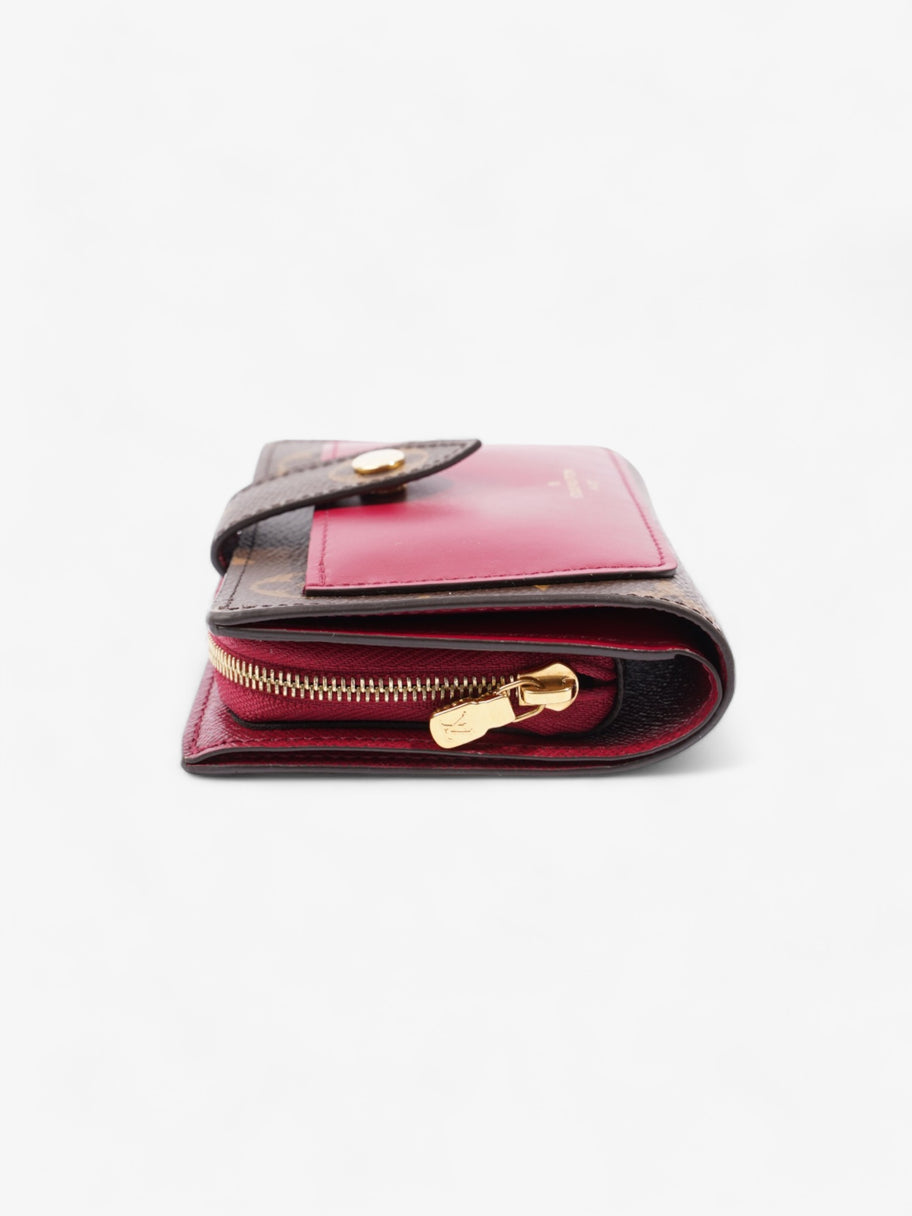 Juillette Wallet Monogram / Pink Coated Canvas Image 4