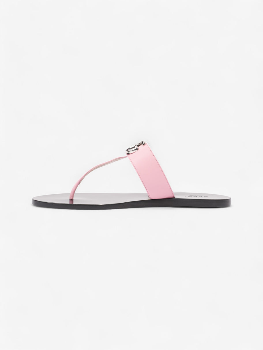 Gucci GG Marmont Sandals Pink Leather EU 38.5 UK 5.5 Image 3