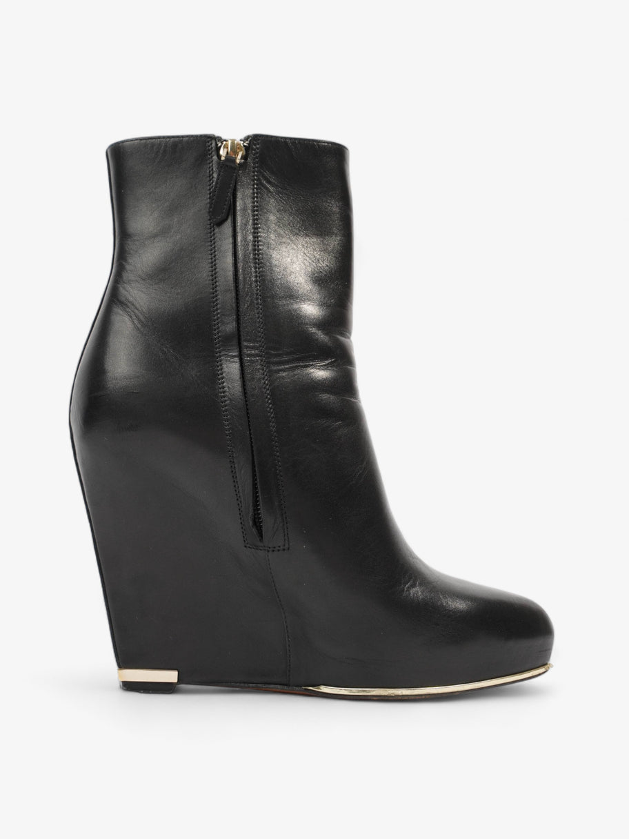 Givenchy Ankle Boot 100 Black Leather EU 36 UK 3 Image 5