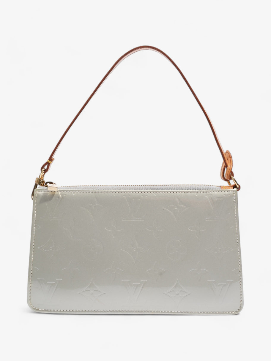 Louis Vuitton Pochette Mini Monogram Vernis / Silver Patent Leather Image 1