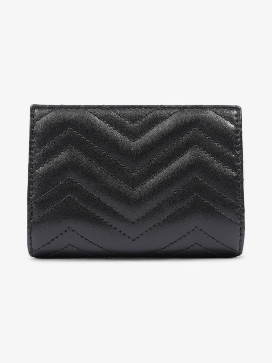 Gucci GG Marmont Wallet Black Matelasse Leather Image 2