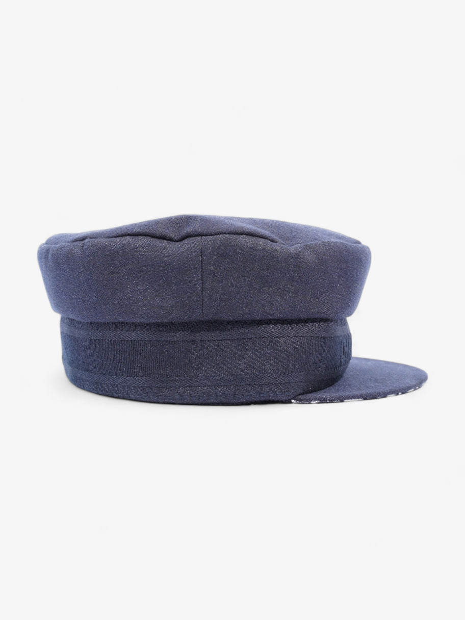 Christian Dior DiorTravel Cap  Navy Blue Cotton 58 Image 4