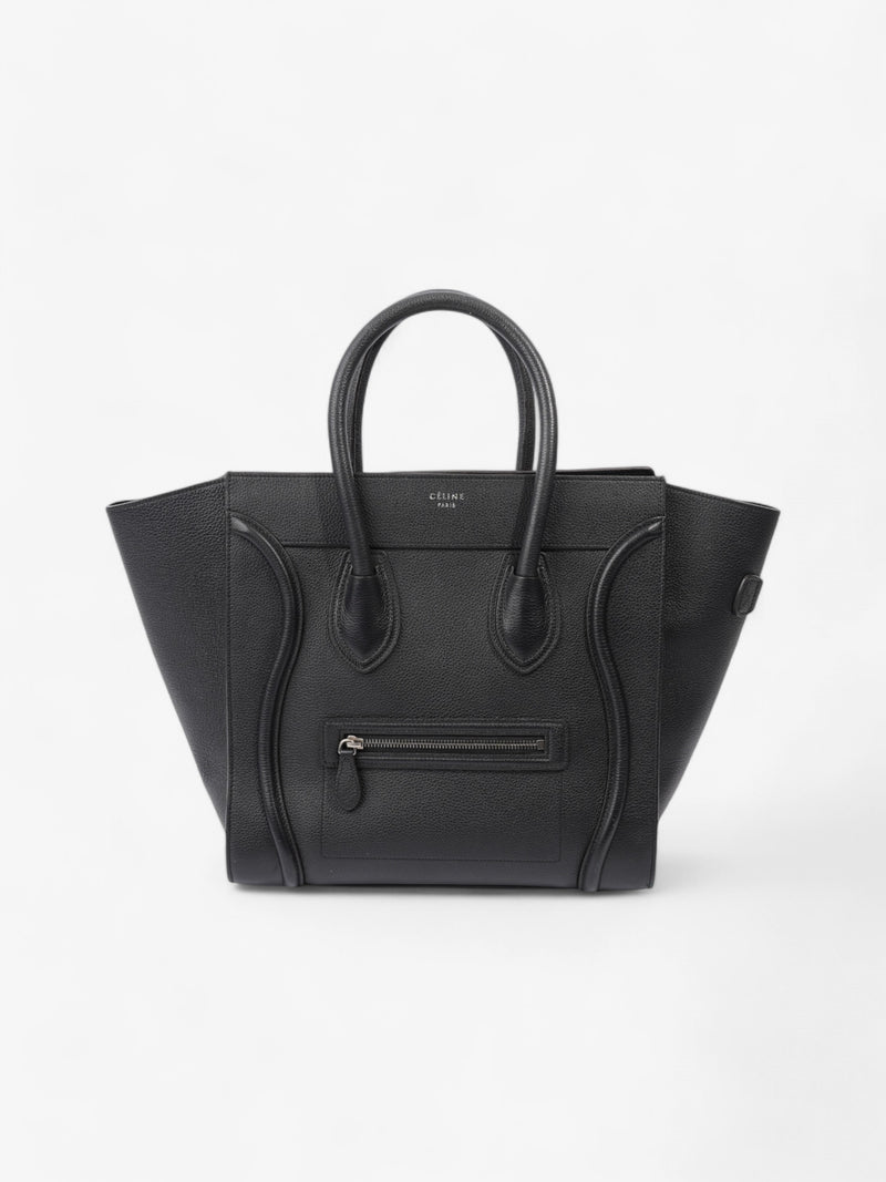  Celine Luggage Tote Black Grained Leather Mini