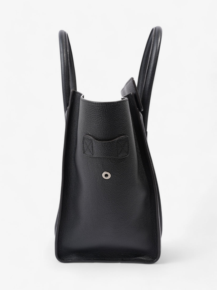 Celine Luggage Tote Black Grained Leather Mini Image 5