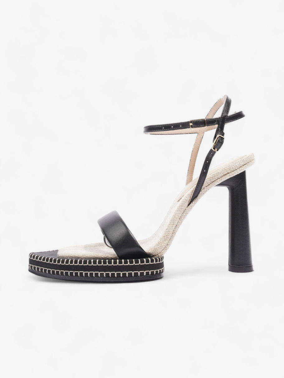 Jacquemus Les Sandales Novio 100mm Black / Natural Leather EU 36 UK 3 Image 5