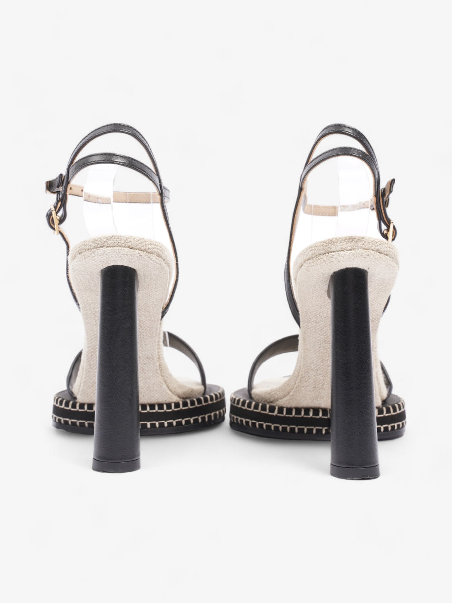 Jacquemus Les Sandales Novio 100mm Black / Natural Leather EU 36 UK 3 Image 6