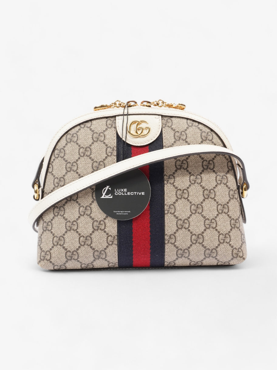 Gucci Ophidia GG GG Supreme / White Canvas Small Image 8