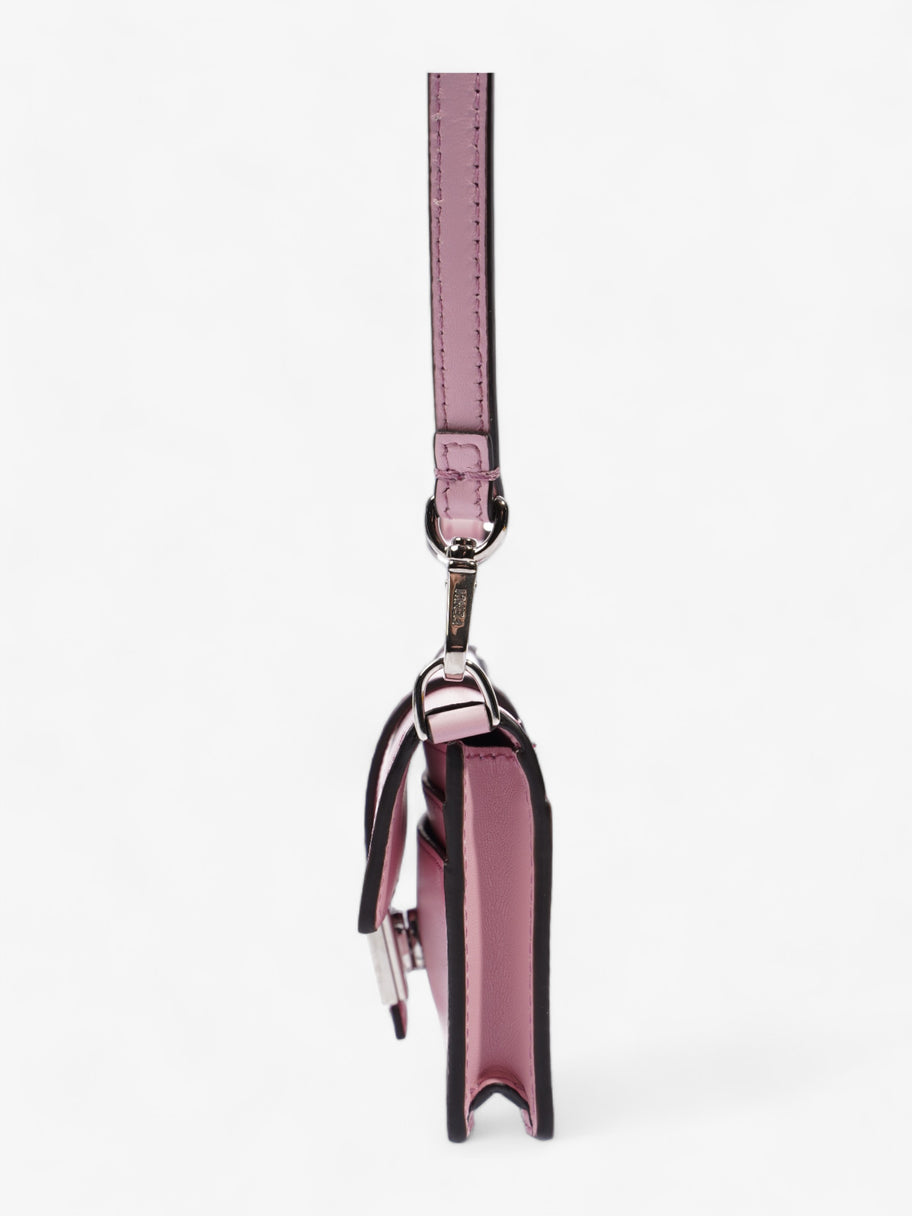 Micro Baguette Pink Leather Micro Image 3