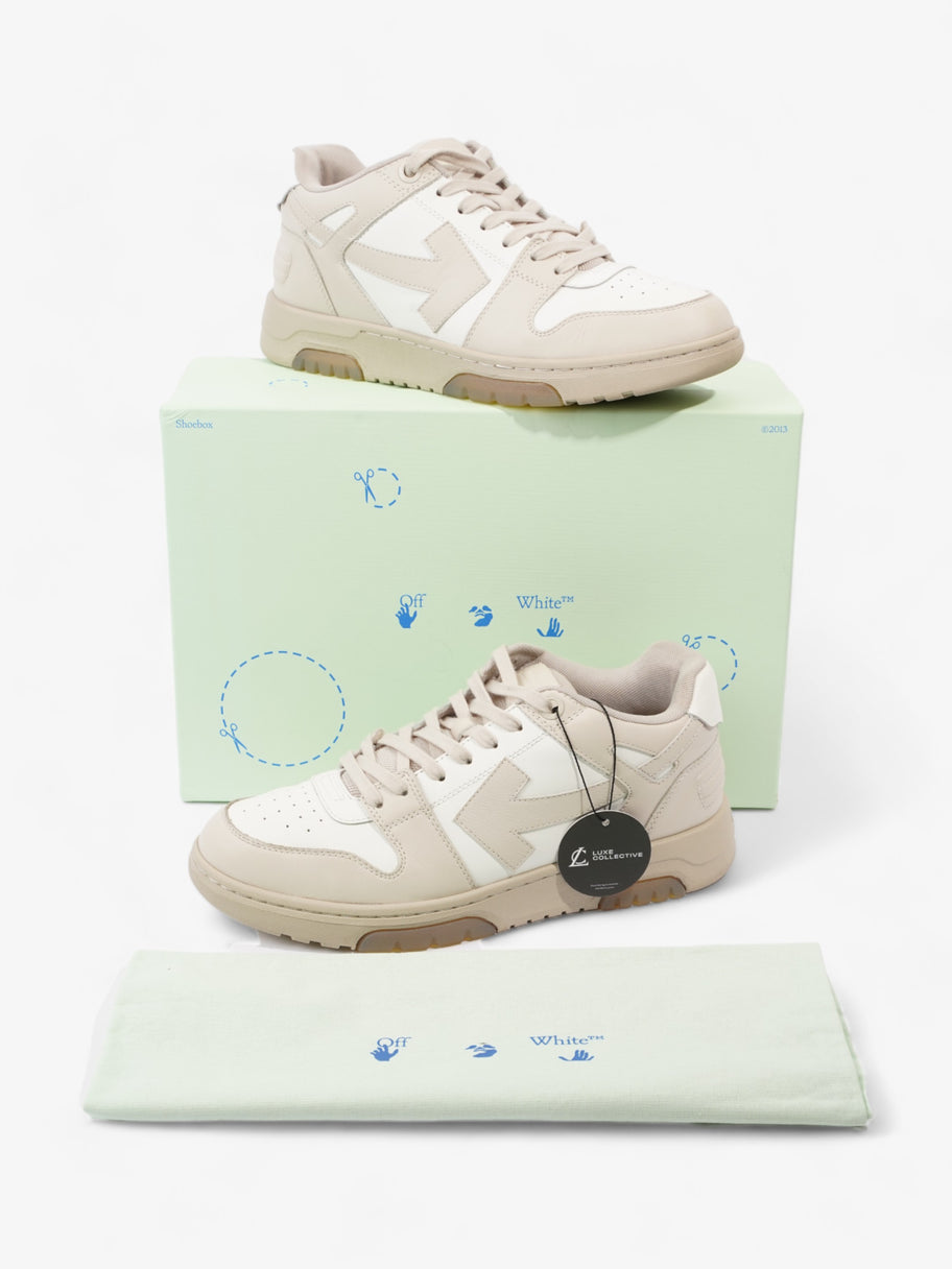 Off White Out Of Office Beige / White Leather EU 42 UK 8 Image 10