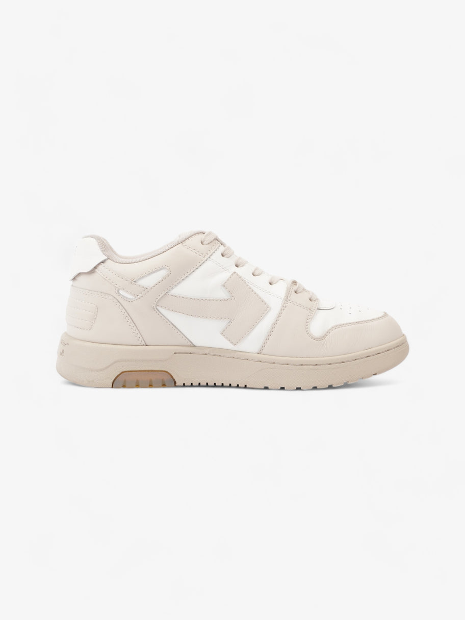 Off White Out Of Office Beige / White Leather EU 42 UK 8 Image 4