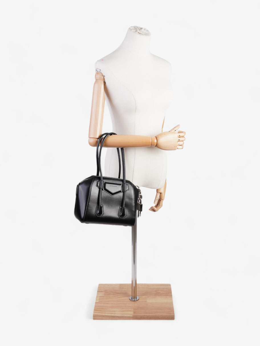 Givenchy Antigona Lock Black Leather Mini Image 2