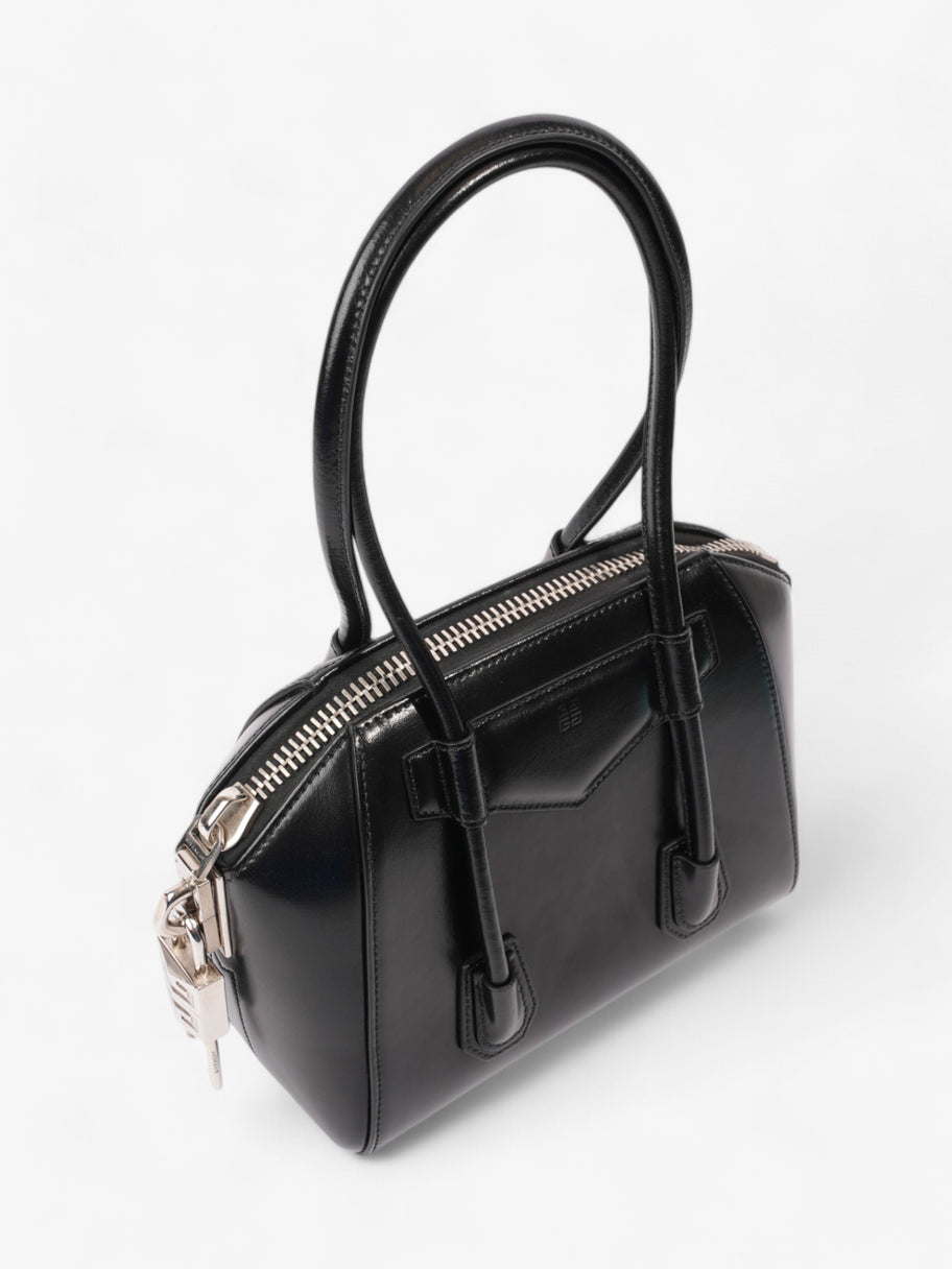 Givenchy Antigona Lock Black Leather Mini Image 7