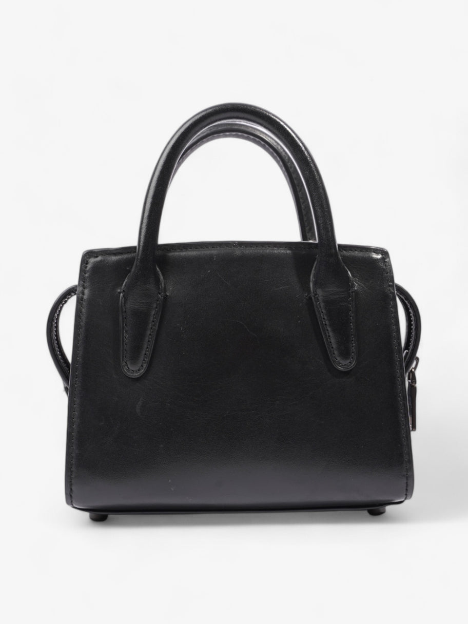 Coach Andrea Carryall Bag Black Leather Image 4