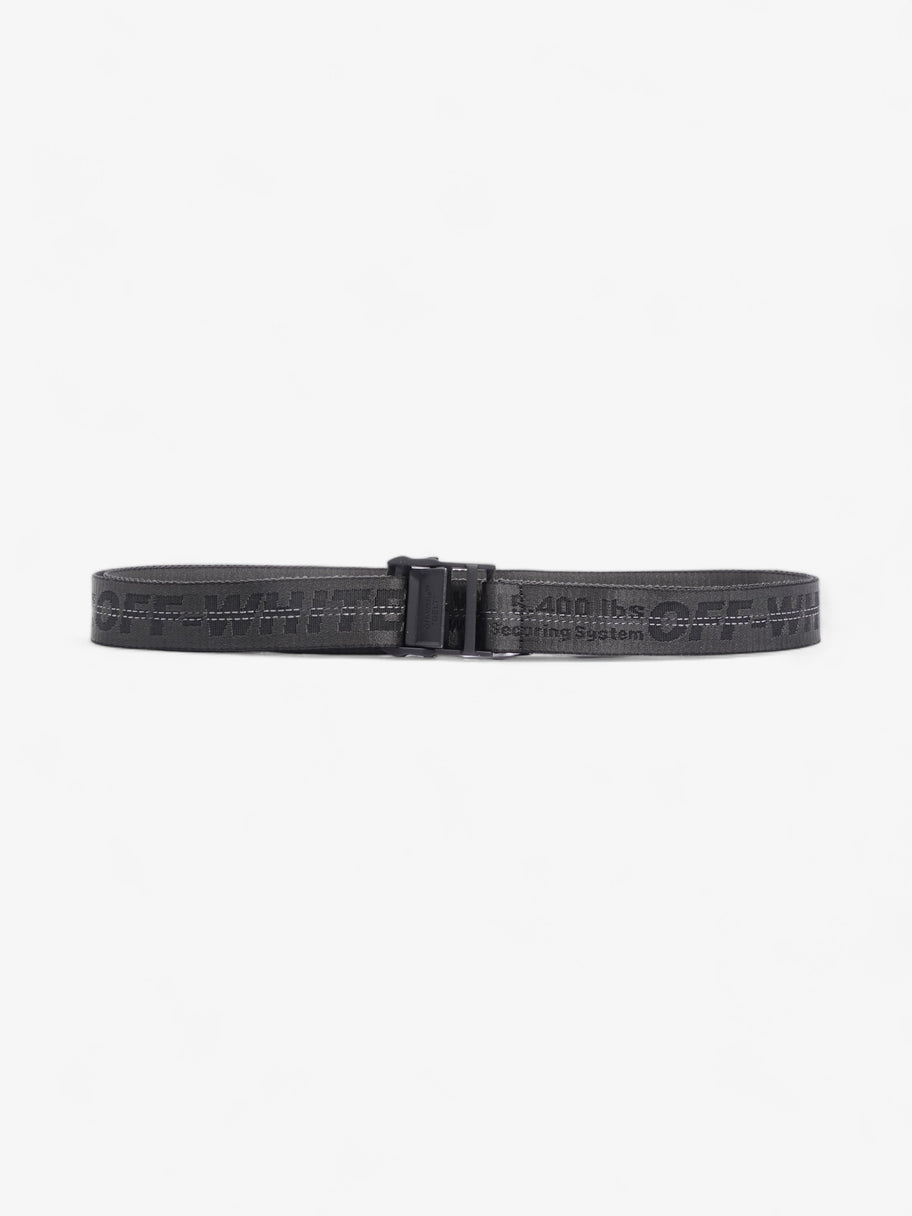 Off White Industrial Belt Black Fabric 200cm Image 1