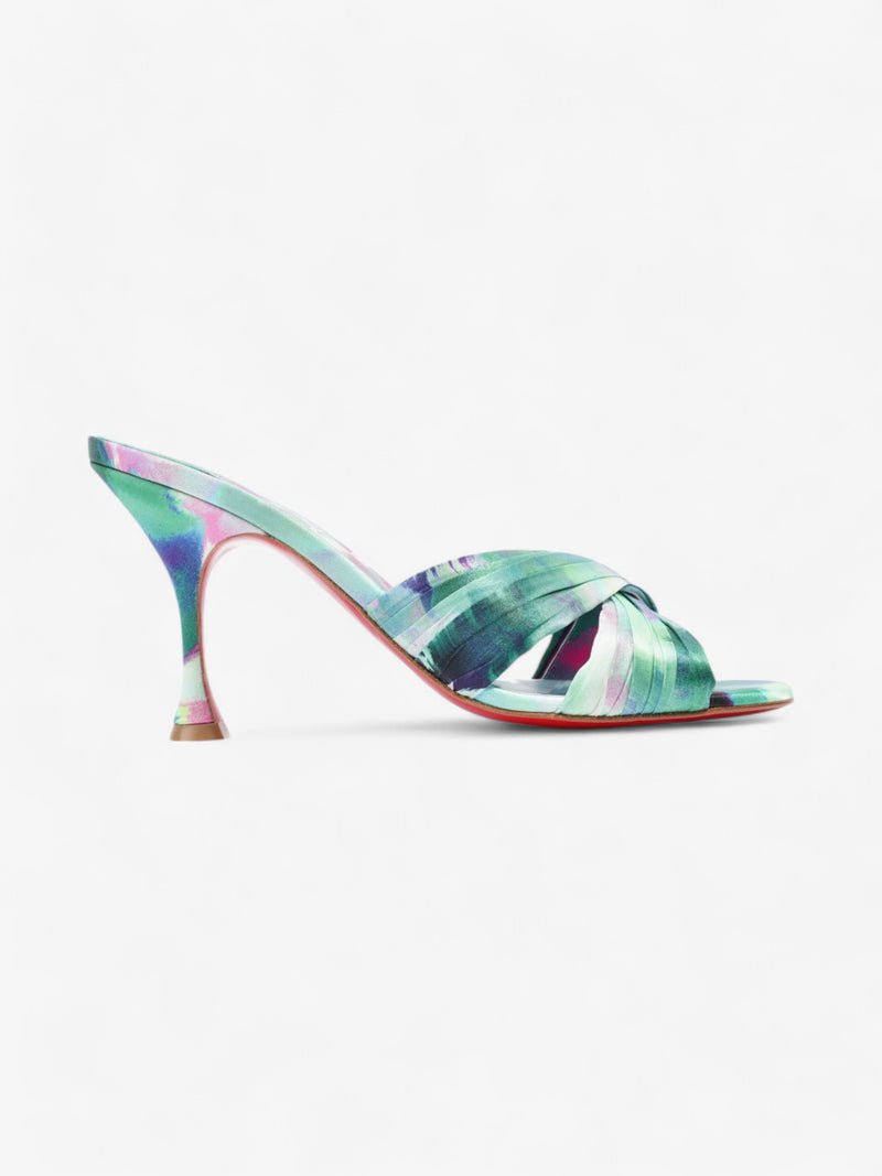  Christian Louboutin Nicol Is Back 85 Multicolour  Satin EU 39 UK 6