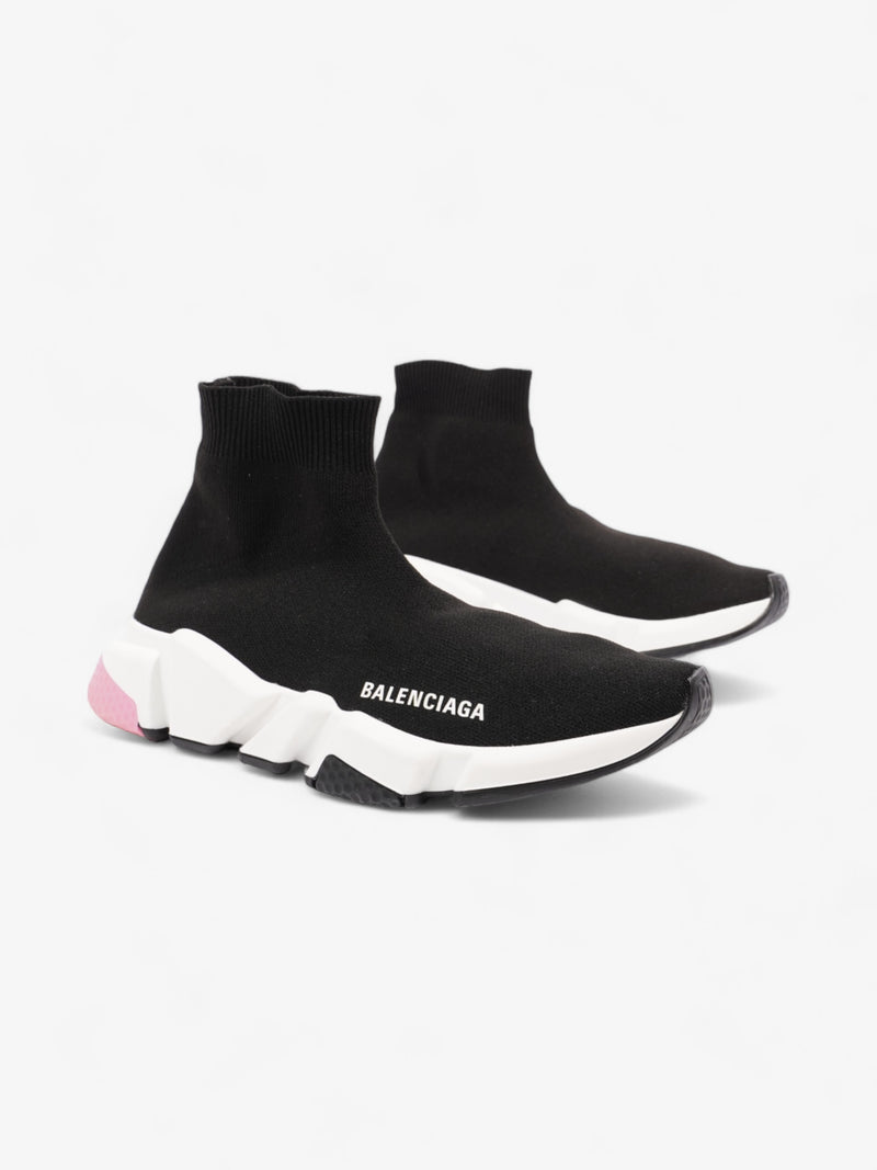  Balenciaga Speed Black / White / Pink Cotton EU 38 UK 5