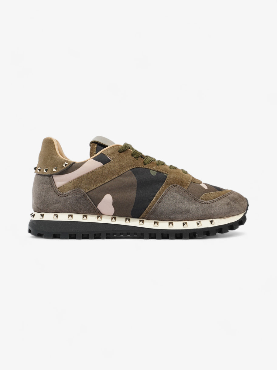 Rockstud Runner Khaki Camo Suede EU 37.5 UK 4.5 Image 1