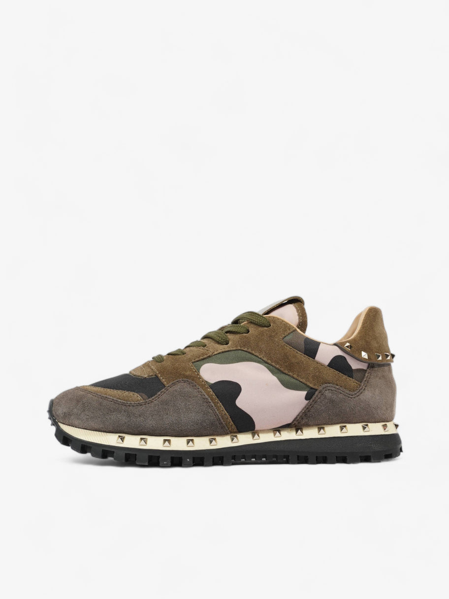 Rockstud Runner Khaki Camo Suede EU 37.5 UK 4.5 Image 5