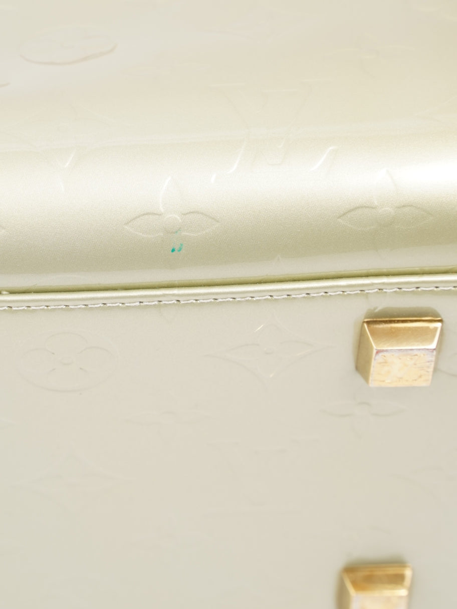 Louis Vuitton Tompkins Square Monogram Vernis / Light Green Vernis Leather Image 8