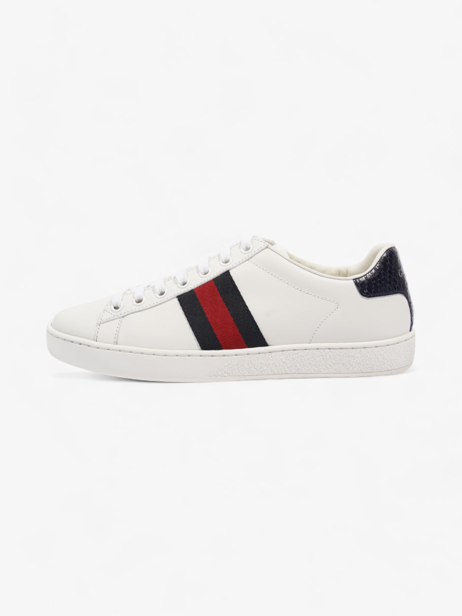 Gucci Ace Sneakers White / Navy Blue / Red Leather EU 37 UK 4 Image 5