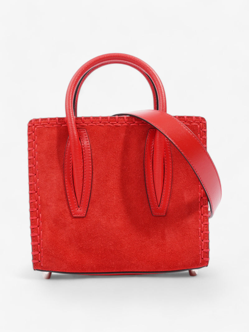  Christian Louboutin Paloma Red Calfskin Leather Mini