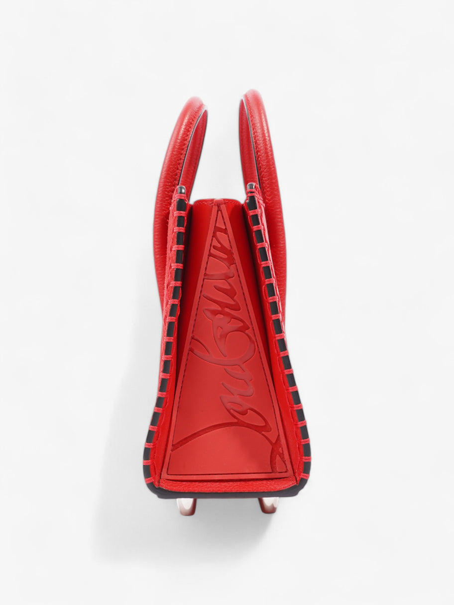 Christian Louboutin Paloma Red Calfskin Leather Mini Image 3