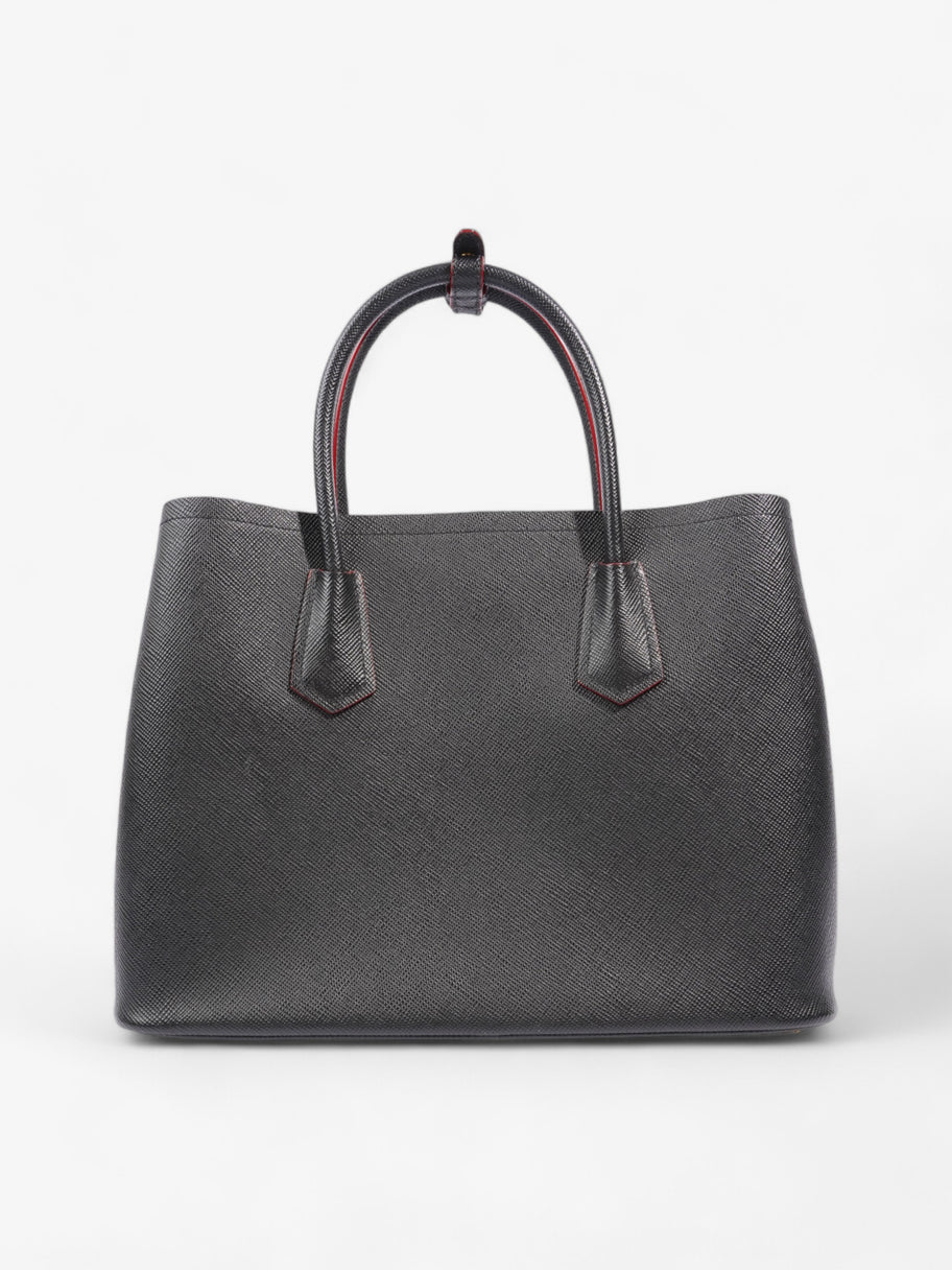 Prada Double Tote Black Saffiano Leather Medium Image 4