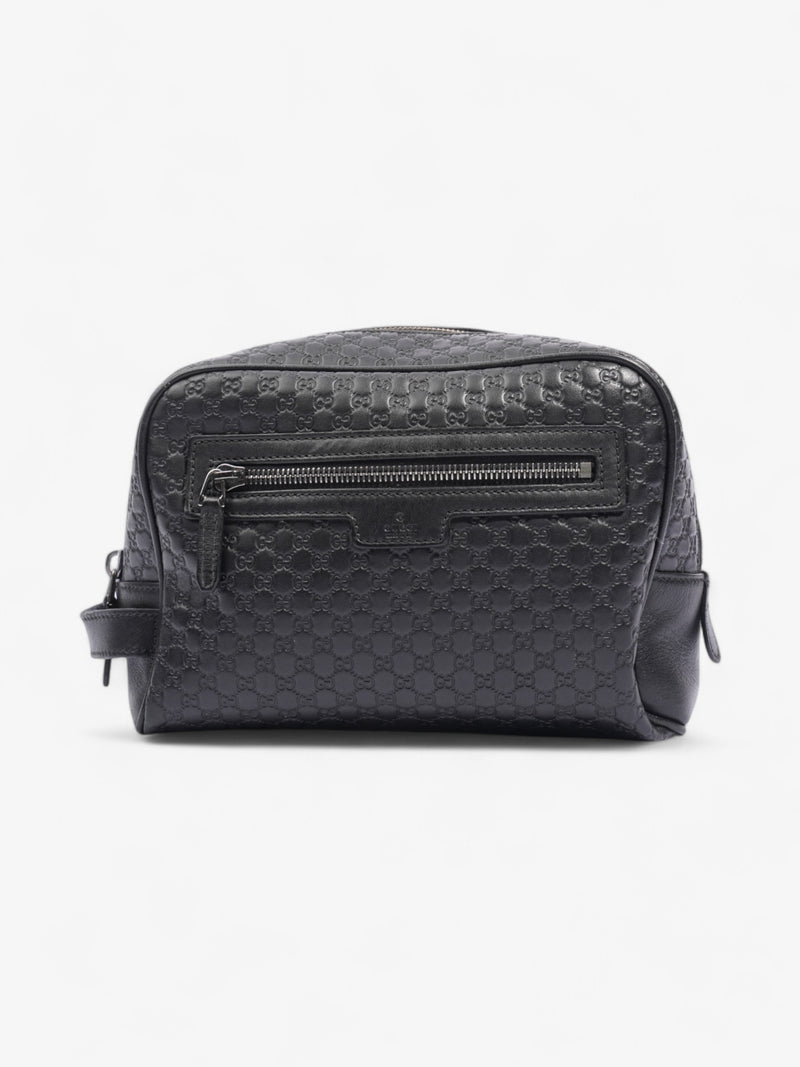  Gucci Washbag Black Leather