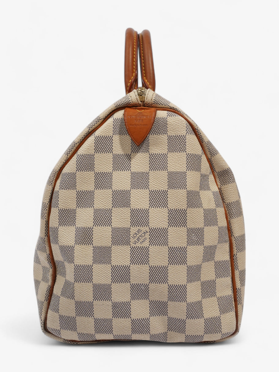 Louis Vuitton Speedy Damier Azur Coated Canvas 35 Image 3