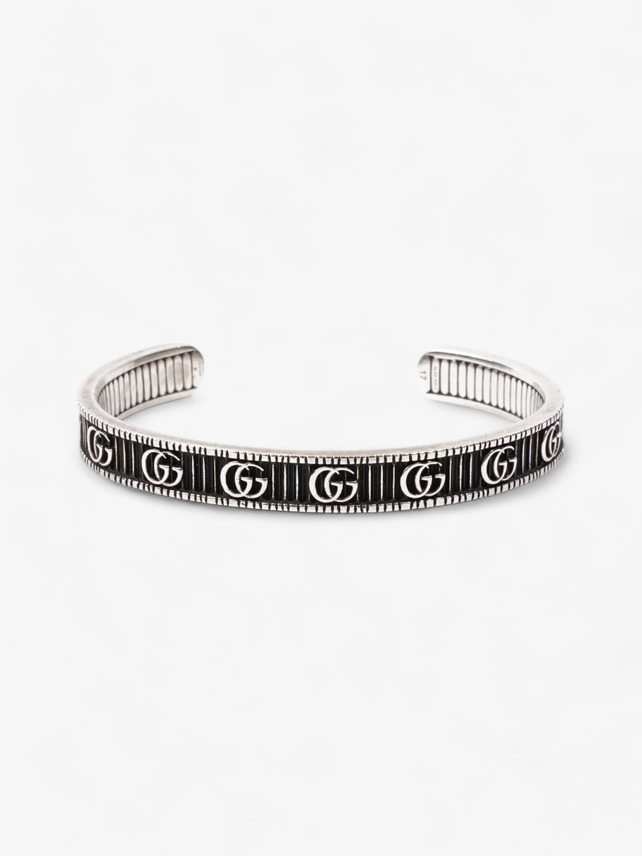 Gucci Bracelet with Double G Silver Silver Sterling 17 Image 1