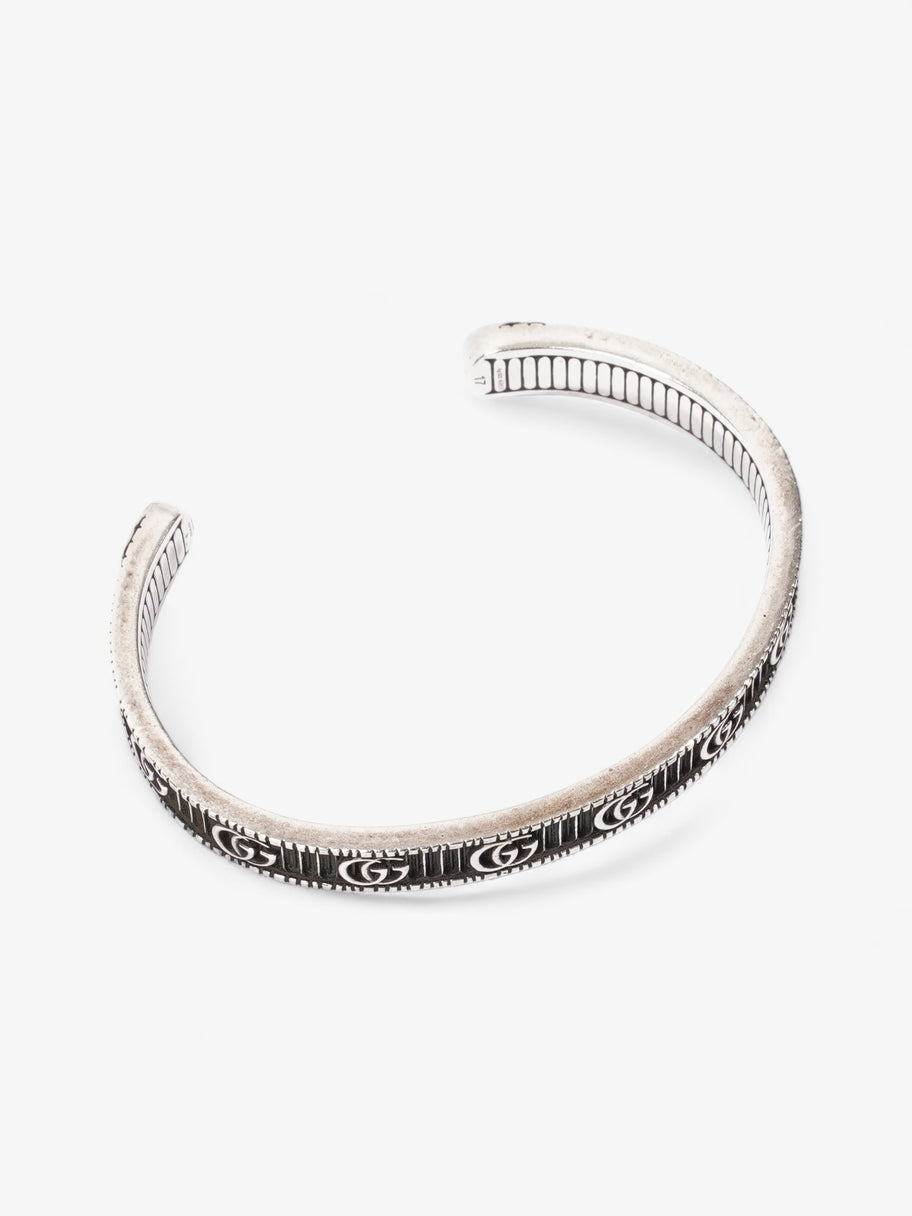 Gucci Bracelet with Double G Silver Silver Sterling 17 Image 2